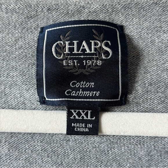 Chaps Cotton Cashmere Cardigan Sweater - Picture 3 of 10